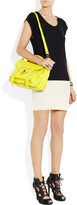 Thumbnail for your product : Alexander Wang T by Two-tone knitted mini dress
