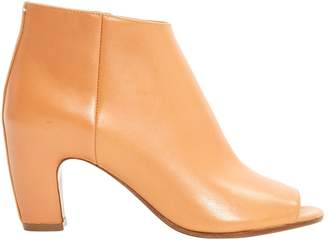 Maison Margiela Beige Leather Ankle boots