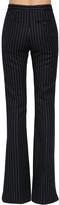Thumbnail for your product : Alexander McQueen Pinstriped Wool Flared Pants