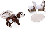 Thumbnail for your product : Jan Leslie Dog Cufflinks