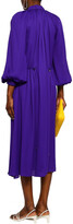 Thumbnail for your product : Tibi Gathered Crepe Midi Dress