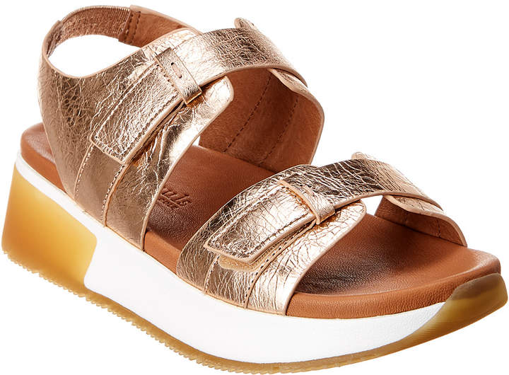 gentle souls lori leather platform sandals