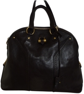 Thumbnail for your product : Saint Laurent Brown Leather Handbag Muse
