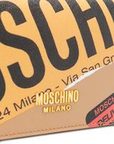 Thumbnail for your product : Moschino Parcel sticker clutch