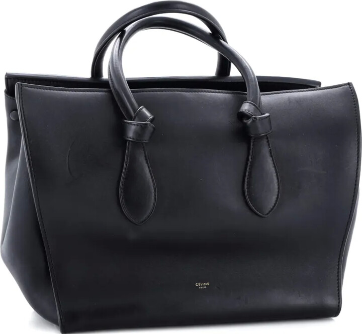 Céline Pre-Owned Tie Knot Tote Smooth Leather Small satchel