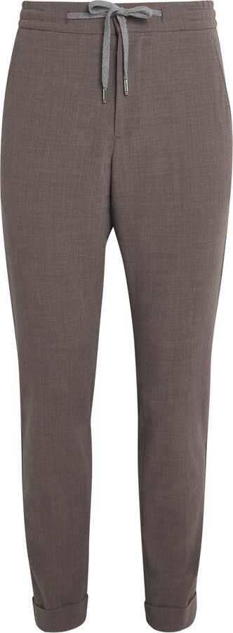 Marco Pescarolo Wool-Blend Tailored Trousers