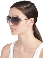 Thumbnail for your product : Tom Ford Eyewear Miranda 68mm Round Sunglasses