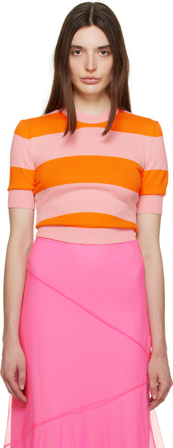 Orange Pink Sweater | ShopStyle