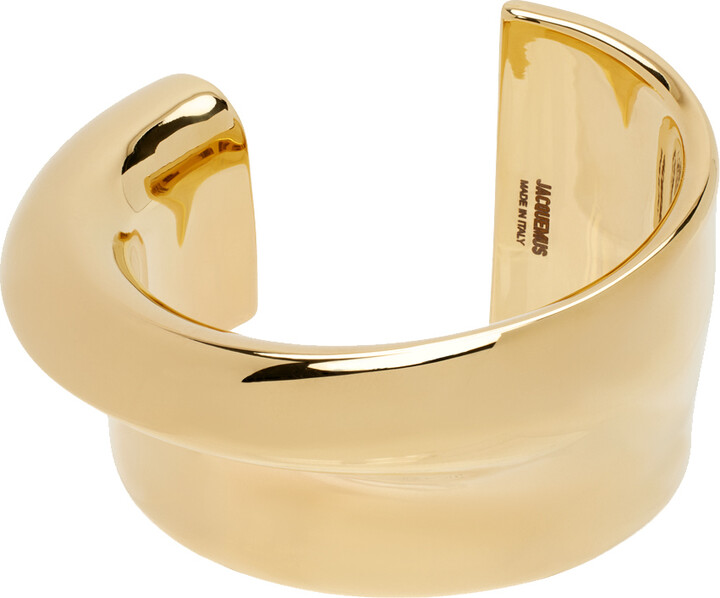 【関税＆送料込み】Jacquemus The Zebra Bracelet JACQUEMUS Le Bracelet Zebra enamelled cuff | Harvey Nichols