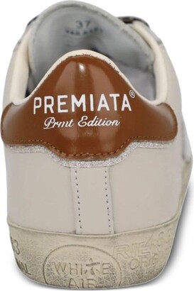Premiata Steven-D leopard laced sneakers - ShopStyle
