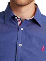 Thumbnail for your product : Thomas Pink Men's Landguard plain regular fit casual shirt