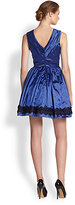Thumbnail for your product : Nicole Miller Lace-Trim Party Dress