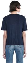 Thumbnail for your product : Alexander Wang Classic Cropped Tee With Pocket