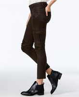 Thumbnail for your product : Hudson Cropped Militant Skinny Cargo Jeans