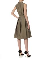 Thumbnail for your product : Suno Multi Polka Jacquard Pleated Dress