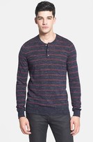 Thumbnail for your product : Vince Stripe Henley Shirt