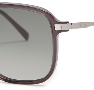 Celine Navigator Acetate Sunglasses - Black