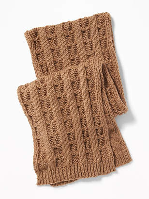 Old Navy Chunky Cable-Knit Scarf for Men