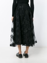 Thumbnail for your product : Simone Rocha Jacquard Tulle Midi Skirt