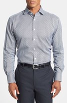 Thumbnail for your product : Thomas Dean Tailored Fit Check Sport Shirt