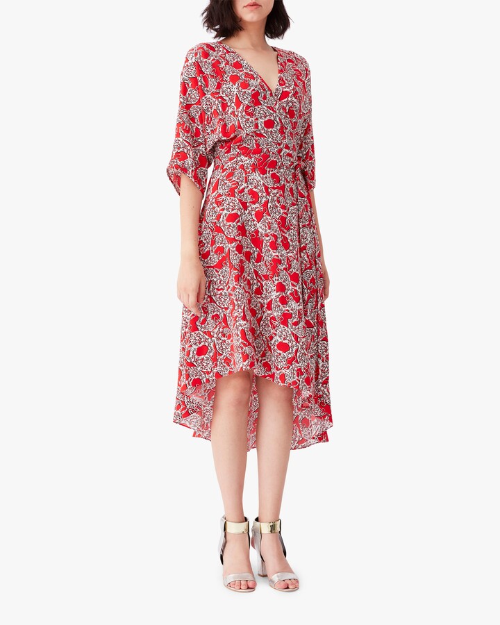 Diane von Furstenberg Red Print Women's Dresses | Shop the 
