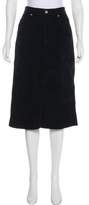 Thumbnail for your product : Eve Denim Corduroy Knee-Length Skirt