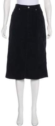 Eve Denim Corduroy Knee-Length Skirt