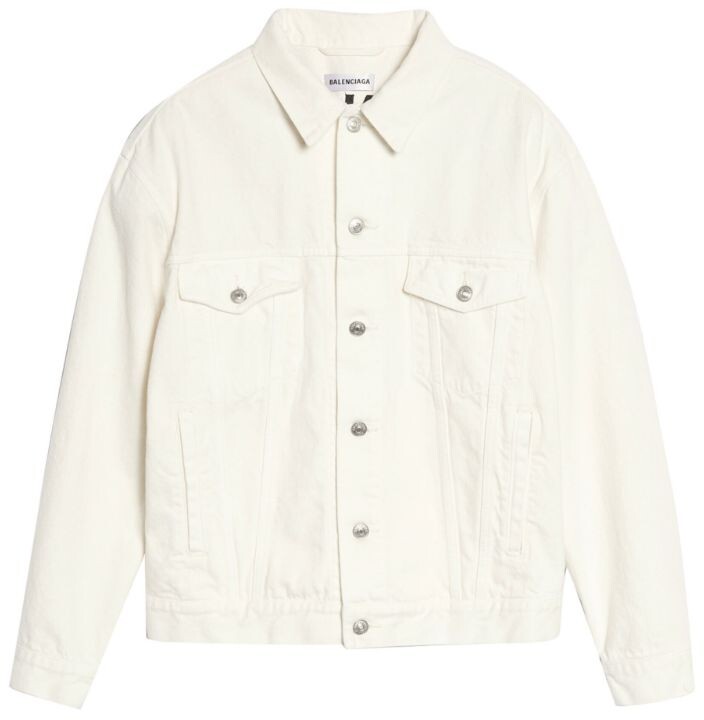 white balenciaga jacket