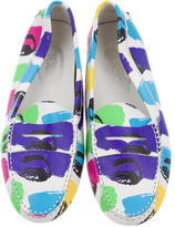 Thumbnail for your product : Tod's Printed Leather Loafers