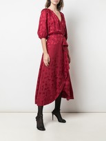 Thumbnail for your product : Saloni Olivia wrap dress