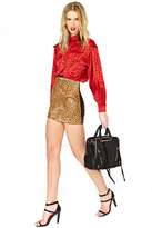 Thumbnail for your product : Nasty Gal Escada Pebble Silk Blouse