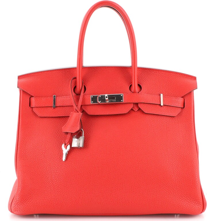 Hermes Picotin 22 MM Rouge Casaque Clemence