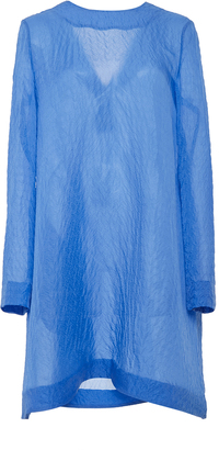 Emilia Wickstead M'O Exclusive: Presley Silk Long Sleeve Mini Dress