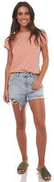 Thumbnail for your product : Billabong New Women's Womens Tee Crew Neck Short Sleeve Cotton Yellow