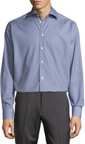 Thumbnail for your product : Eton Textured Button-Front Shirt, Blue
