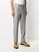 Thumbnail for your product : Brunello Cucinelli Plaid Wool Trousers