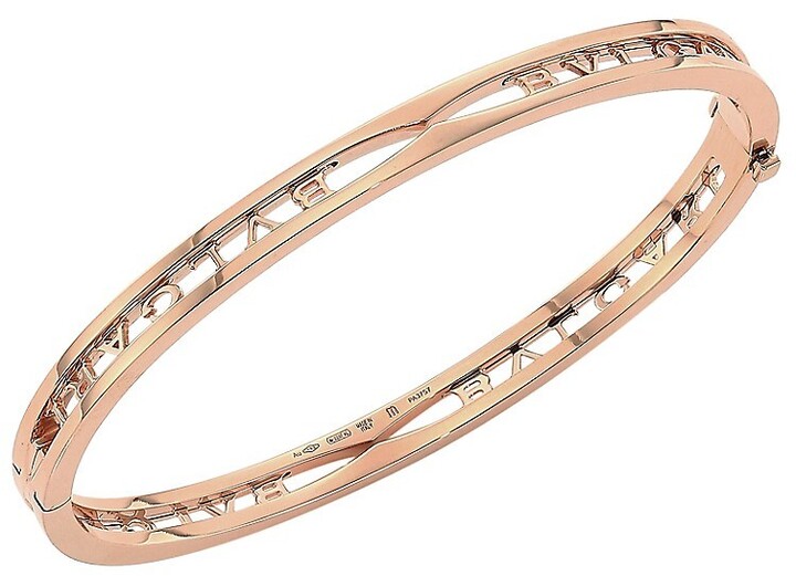 New Trendy No Stone Wrap Hollow Bangle Cuff For Women Rose/White Gold Color Sl310 Fasmodel 