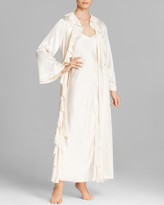 Thumbnail for your product : Oscar de la Renta Signature Satin Long Robe