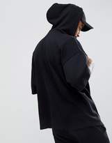 Thumbnail for your product : ASOS Design Extreme Oversized Short Sleeve Hoodie In Black