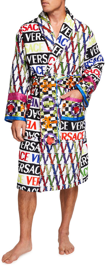 mens versace dressing gown sale