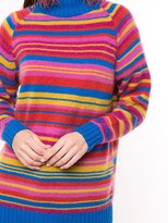 Thumbnail for your product : The Elder Statesman Crazy Stripe Highland jumper
