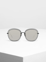 Thumbnail for your product : Charles & Keith Double Wire Frame Shades