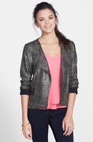 Thumbnail for your product : Mimichica Mimi Chica 'Sparkle' High/Low Jacket (Juniors)