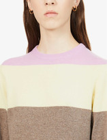 Thumbnail for your product : Peoples Republic of Cashmere Striped cashmere jumper