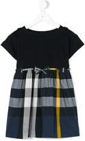 Thumbnail for your product : Burberry Kids checked skirt T-shirt dress
