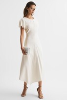 Thumbnail for your product : Reiss Cap Sleeve Midi Dress