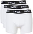 Underwear-swell mens boxers 3 pack white