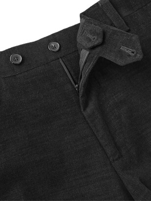 Lardini Slim-Fit Cotton-Blend Corduroy Suit Trousers