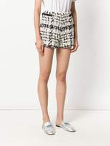 Thumbnail for your product : Edward Achour Paris pearl buttons tweed shorts