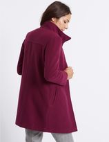 Thumbnail for your product : Marks and Spencer Funnel Neck Coat